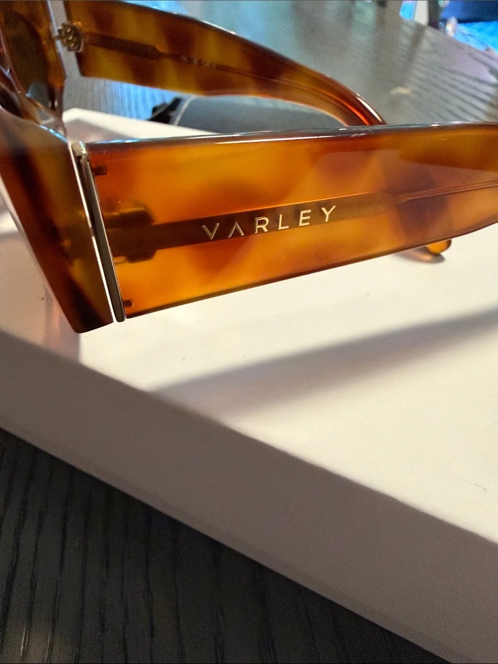 Varley Amber Tortoise Cat-Eye Sunglasses